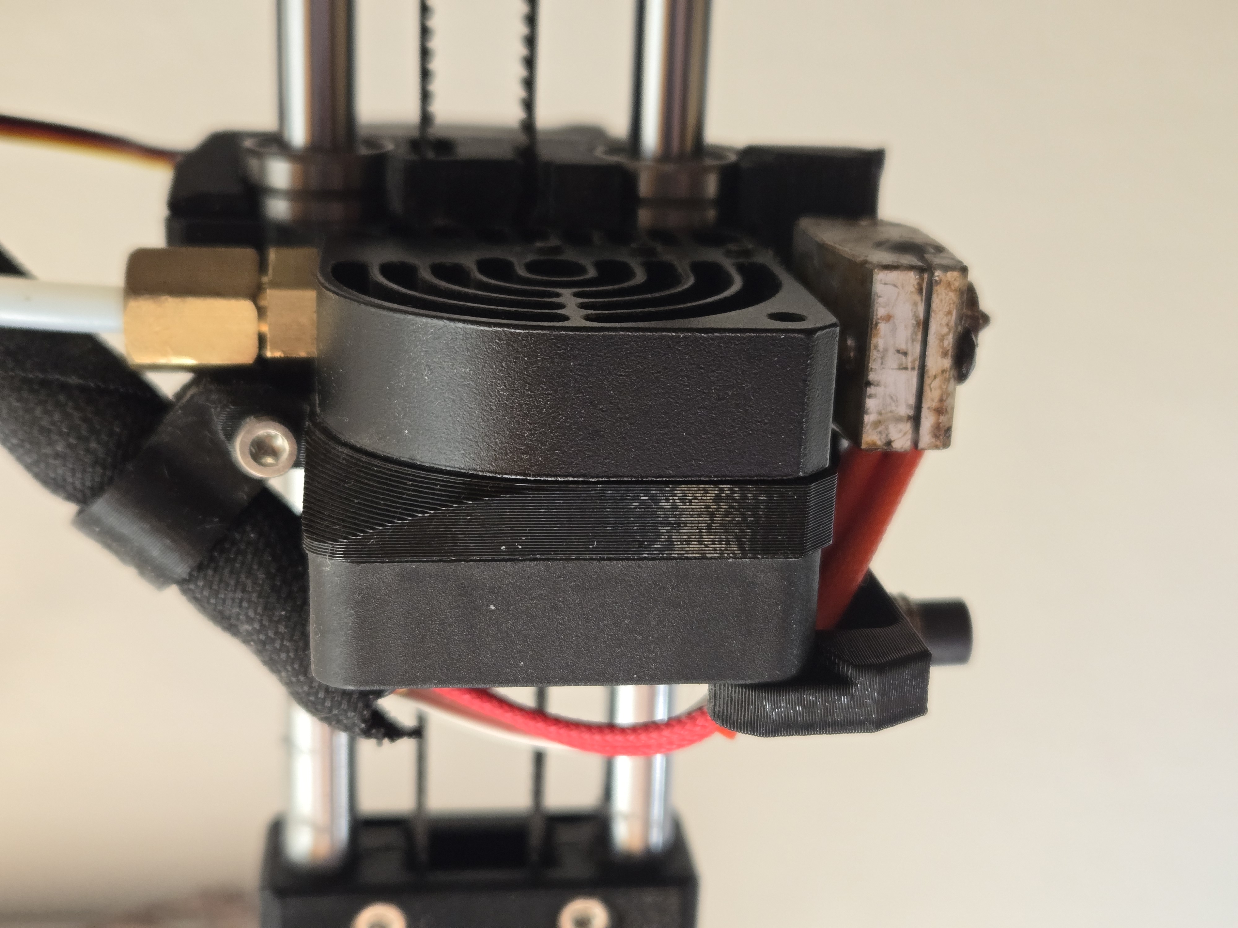 Prusa Mini detalle hotend
